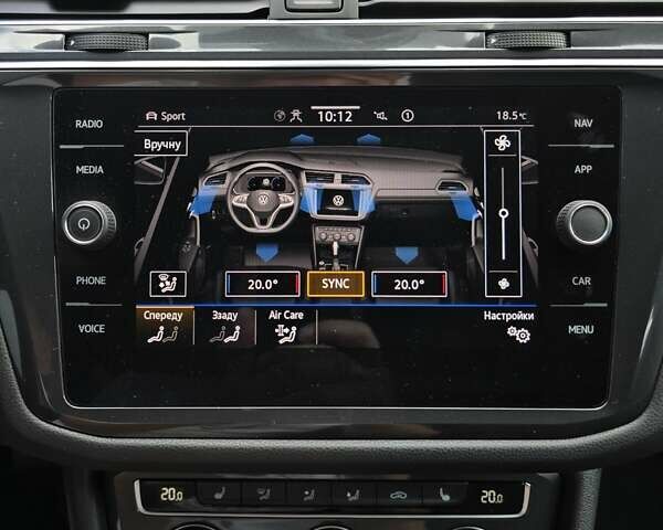 Черный Фольксваген Tiguan Allspace, объемом двигателя 1.98 л и пробегом 202 тыс. км за 27900 $, фото 27 на Automoto.ua