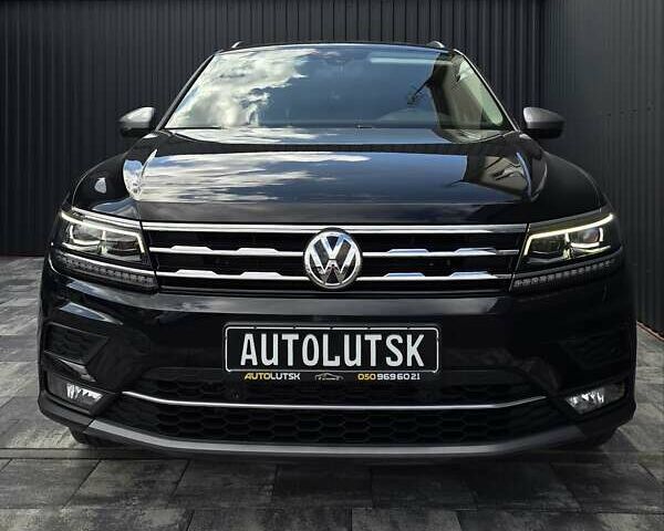 Черный Фольксваген Tiguan Allspace, объемом двигателя 1.98 л и пробегом 202 тыс. км за 27900 $, фото 14 на Automoto.ua