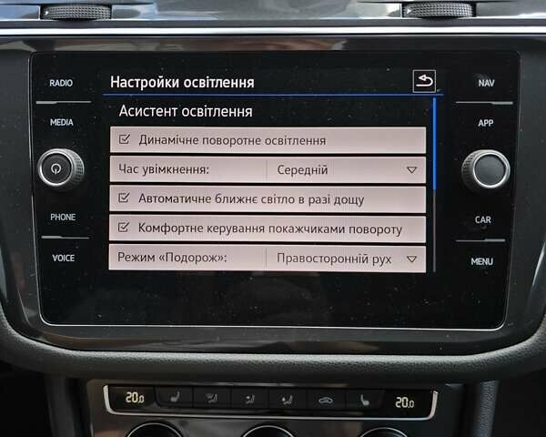 Черный Фольксваген Tiguan Allspace, объемом двигателя 1.98 л и пробегом 202 тыс. км за 27900 $, фото 39 на Automoto.ua