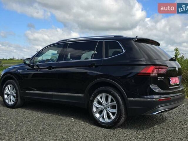 Черный Фольксваген Tiguan Allspace, объемом двигателя 1.98 л и пробегом 202 тыс. км за 27900 $, фото 22 на Automoto.ua