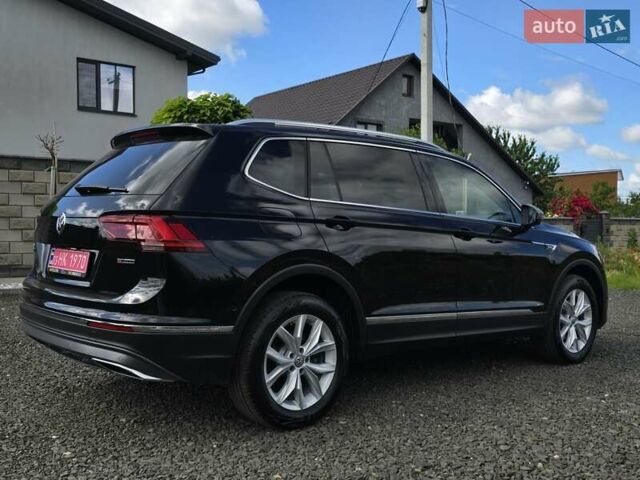 Черный Фольксваген Tiguan Allspace, объемом двигателя 1.98 л и пробегом 202 тыс. км за 27900 $, фото 23 на Automoto.ua