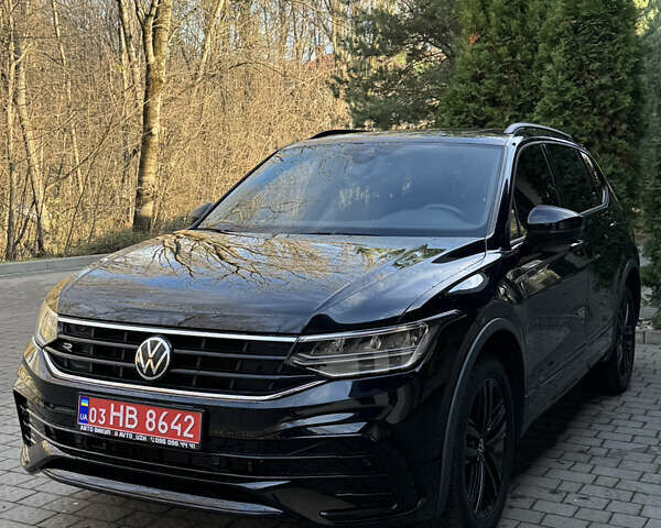 Черный Фольксваген Tiguan Allspace, объемом двигателя 2 л и пробегом 169 тыс. км за 25500 $, фото 4 на Automoto.ua
