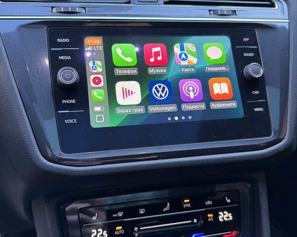 Черный Фольксваген Tiguan Allspace, объемом двигателя 2 л и пробегом 169 тыс. км за 25500 $, фото 22 на Automoto.ua