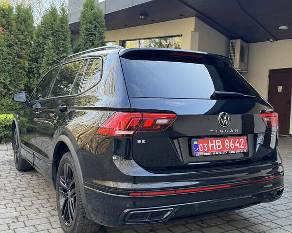 Черный Фольксваген Tiguan Allspace, объемом двигателя 2 л и пробегом 169 тыс. км за 25500 $, фото 8 на Automoto.ua
