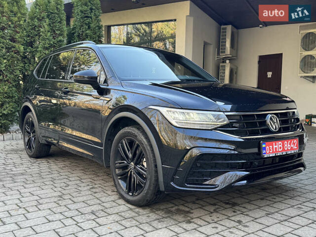 Черный Фольксваген Tiguan Allspace, объемом двигателя 2 л и пробегом 169 тыс. км за 25500 $, фото 1 на Automoto.ua