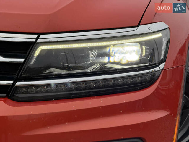 Червоний Фольксваген Tiguan Allspace, об'ємом двигуна 1.98 л та пробігом 136 тис. км за 17999 $, фото 15 на Automoto.ua