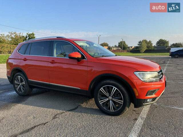 Красный Фольксваген Tiguan Allspace, объемом двигателя 2 л и пробегом 134 тыс. км за 17400 $, фото 4 на Automoto.ua