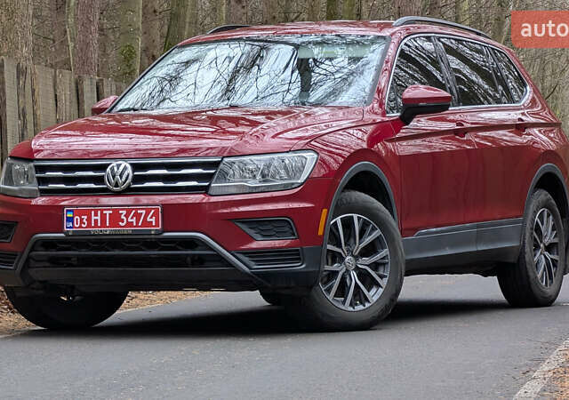 Червоний Фольксваген Tiguan Allspace, об'ємом двигуна 2 л та пробігом 198 тис. км за 16499 $, фото 11 на Automoto.ua