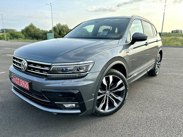 Серый Фольксваген Tiguan Allspace, объемом двигателя 2 л и пробегом 91 тыс. км за 36999 $, фото 94 на Automoto.ua