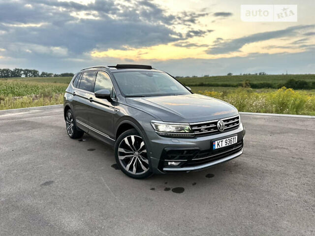 Серый Фольксваген Tiguan Allspace, объемом двигателя 2 л и пробегом 91 тыс. км за 36850 $, фото 69 на Automoto.ua