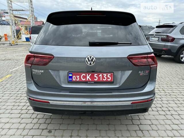 Серый Фольксваген Tiguan Allspace, объемом двигателя 0 л и пробегом 144 тыс. км за 36500 $, фото 9 на Automoto.ua