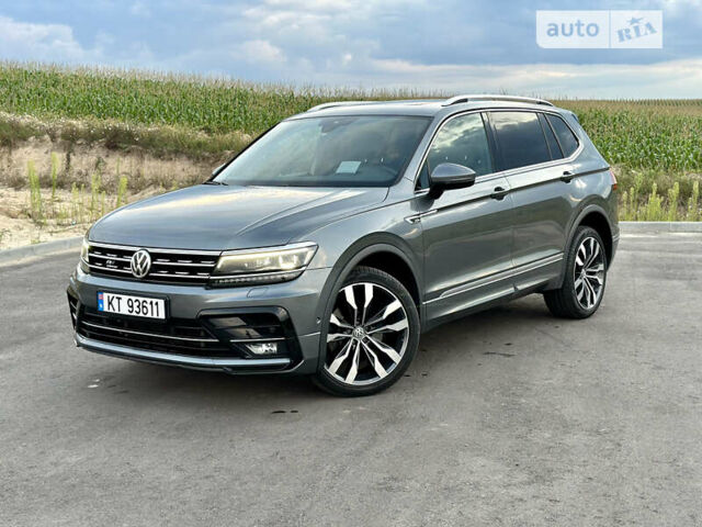 Серый Фольксваген Tiguan Allspace, объемом двигателя 2 л и пробегом 91 тыс. км за 36850 $, фото 2 на Automoto.ua