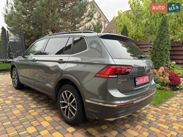 Сірий Фольксваген Tiguan Allspace, об'ємом двигуна 2 л та пробігом 112 тис. км за 22500 $, фото 6 на Automoto.ua