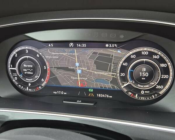 Серый Фольксваген Tiguan Allspace, объемом двигателя 2 л и пробегом 184 тыс. км за 29499 $, фото 55 на Automoto.ua