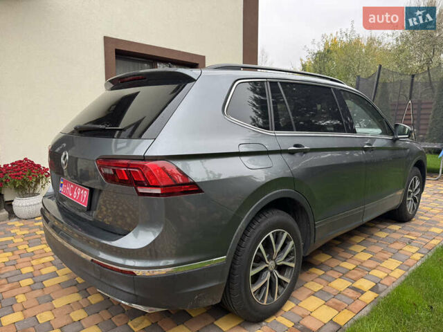 Сірий Фольксваген Tiguan Allspace, об'ємом двигуна 2 л та пробігом 112 тис. км за 22500 $, фото 5 на Automoto.ua
