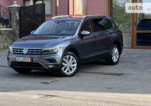 Сірий Фольксваген Tiguan Allspace, об'ємом двигуна 2 л та пробігом 149 тис. км за 31900 $, фото 1 на Automoto.ua