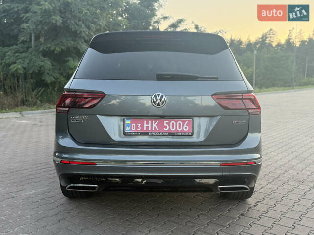 Сірий Фольксваген Tiguan Allspace, об'ємом двигуна 2 л та пробігом 234 тис. км за 26700 $, фото 12 на Automoto.ua