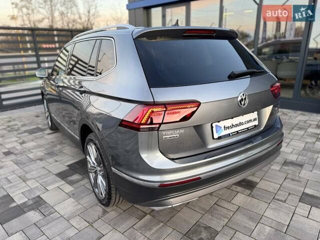 Серый Фольксваген Tiguan Allspace, объемом двигателя 2 л и пробегом 174 тыс. км за 33700 $, фото 10 на Automoto.ua