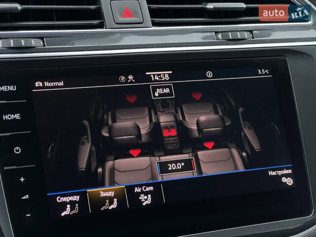 Сірий Фольксваген Tiguan Allspace, об'ємом двигуна 2 л та пробігом 204 тис. км за 29070 $, фото 71 на Automoto.ua