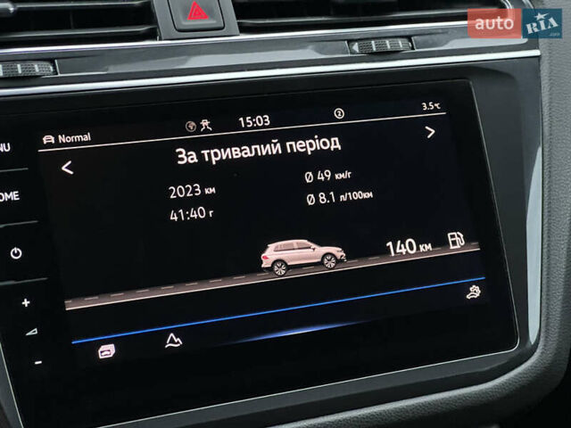 Сірий Фольксваген Tiguan Allspace, об'ємом двигуна 2 л та пробігом 204 тис. км за 29070 $, фото 88 на Automoto.ua