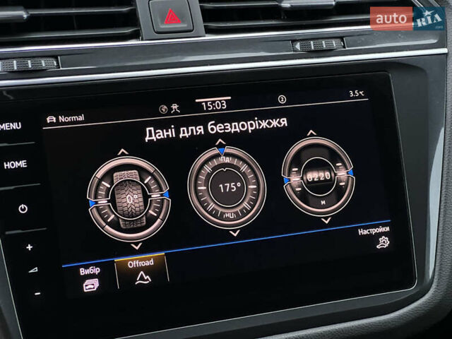 Сірий Фольксваген Tiguan Allspace, об'ємом двигуна 2 л та пробігом 204 тис. км за 29070 $, фото 84 на Automoto.ua