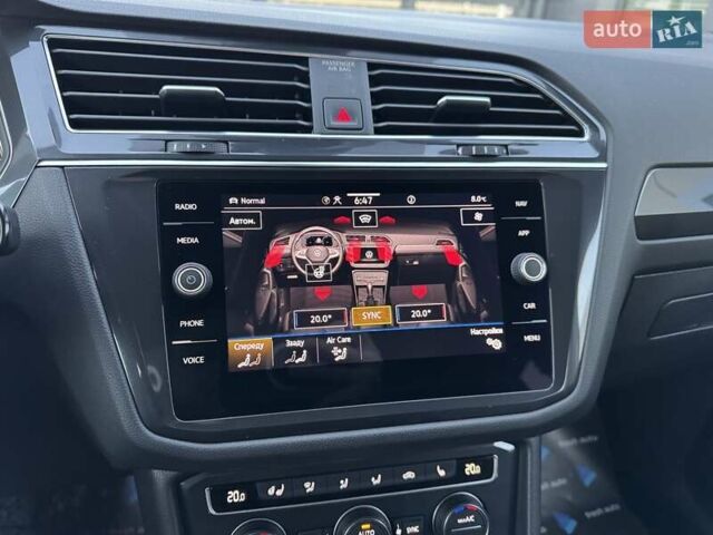 Серый Фольксваген Tiguan Allspace, объемом двигателя 2 л и пробегом 174 тыс. км за 33700 $, фото 22 на Automoto.ua