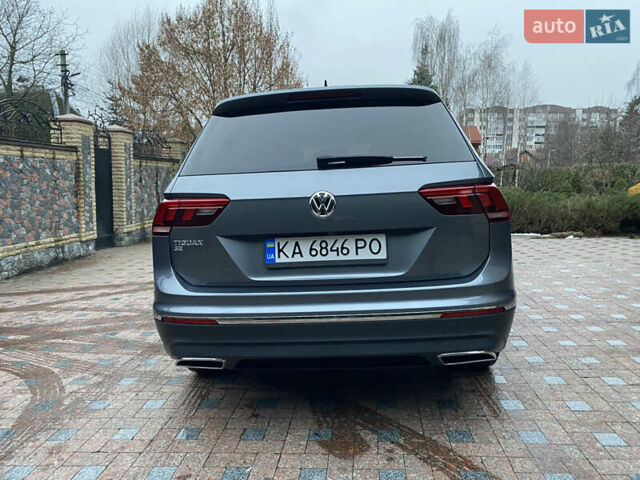 Серый Фольксваген Tiguan Allspace, объемом двигателя 2 л и пробегом 33 тыс. км за 23200 $, фото 4 на Automoto.ua