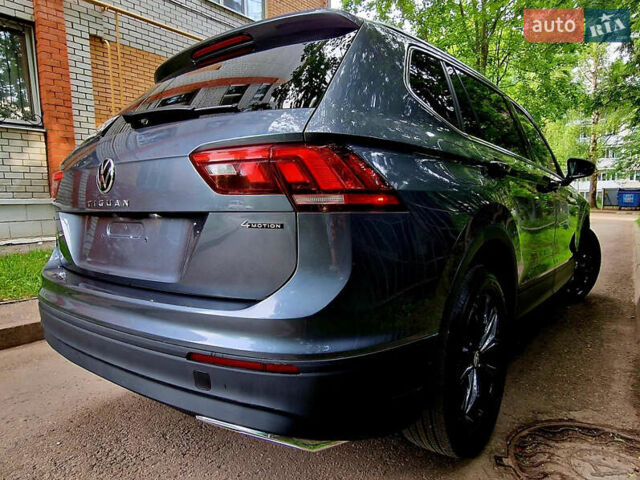 Серый Фольксваген Tiguan Allspace, объемом двигателя 2 л и пробегом 80 тыс. км за 21500 $, фото 6 на Automoto.ua