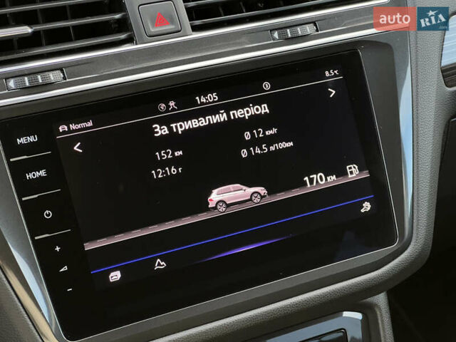 Серый Фольксваген Tiguan Allspace, объемом двигателя 2 л и пробегом 172 тыс. км за 34814 $, фото 86 на Automoto.ua