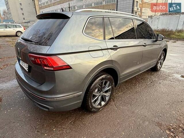 Серый Фольксваген Tiguan Allspace, объемом двигателя 1.98 л и пробегом 45 тыс. км за 25800 $, фото 3 на Automoto.ua