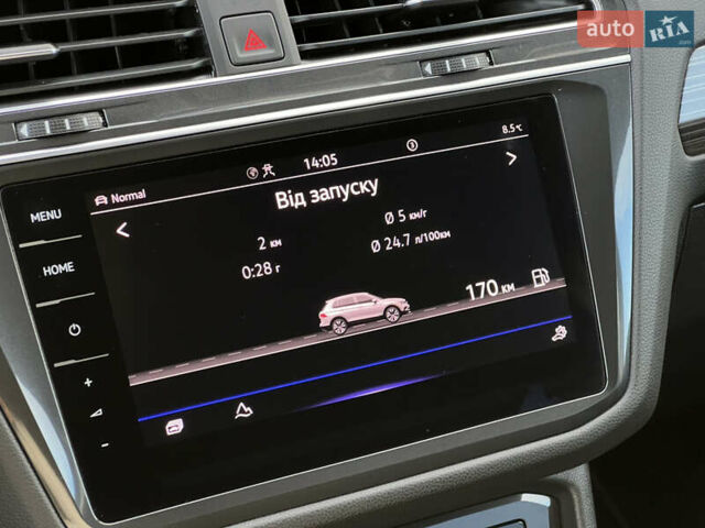 Серый Фольксваген Tiguan Allspace, объемом двигателя 2 л и пробегом 172 тыс. км за 34814 $, фото 85 на Automoto.ua