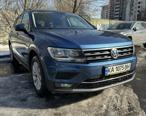 Синий Фольксваген Tiguan Allspace, объемом двигателя 2 л и пробегом 99 тыс. км за 22000 $, фото 6 на Automoto.ua