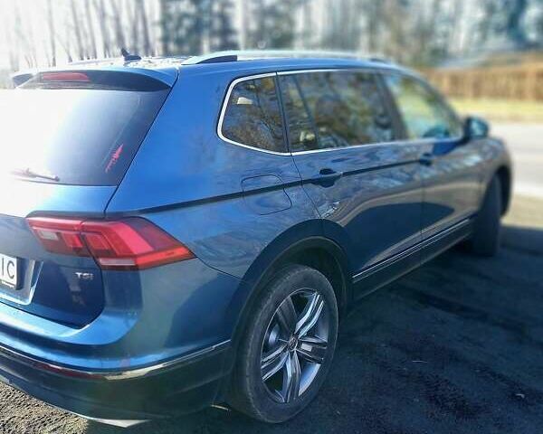 Синий Фольксваген Tiguan Allspace, объемом двигателя 2 л и пробегом 240 тыс. км за 18100 $, фото 4 на Automoto.ua