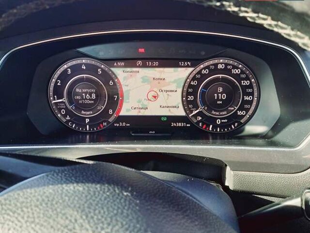 Синий Фольксваген Tiguan Allspace, объемом двигателя 2 л и пробегом 240 тыс. км за 18100 $, фото 18 на Automoto.ua