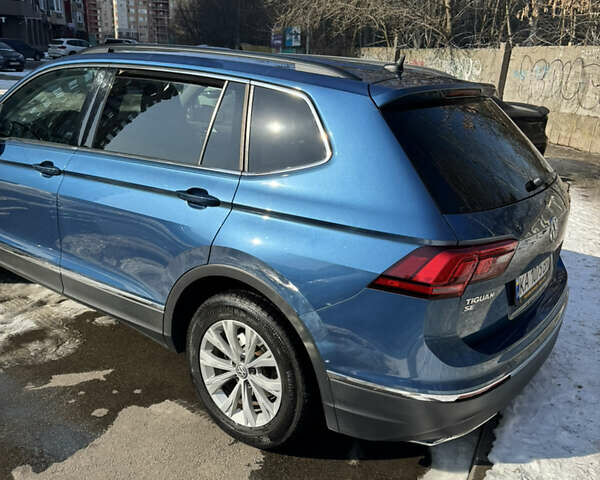 Синий Фольксваген Tiguan Allspace, объемом двигателя 2 л и пробегом 99 тыс. км за 22000 $, фото 2 на Automoto.ua
