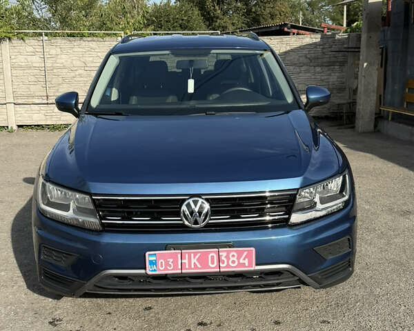 Синий Фольксваген Tiguan Allspace, объемом двигателя 2 л и пробегом 151 тыс. км за 16669 $, фото 2 на Automoto.ua