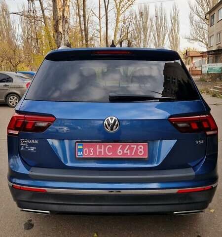 Синій Фольксваген Tiguan Allspace, об'ємом двигуна 2 л та пробігом 195 тис. км за 18000 $, фото 9 на Automoto.ua