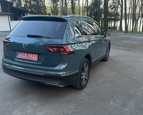 Синий Фольксваген Tiguan Allspace, объемом двигателя 2 л и пробегом 188 тыс. км за 30000 $, фото 19 на Automoto.ua