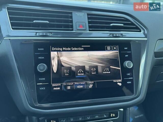 Синий Фольксваген Tiguan Allspace, объемом двигателя 2 л и пробегом 52 тыс. км за 36900 $, фото 17 на Automoto.ua