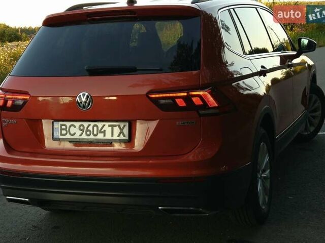 Фольксваген Tiguan Allspace 2019 в Львове на Automoto.ua Оранжевый Фольксваген Tiguan Allspace, объемом двигателя 2 л и пробегом 107 тыс. км за 19600 $, фото 6 на Automoto.ua