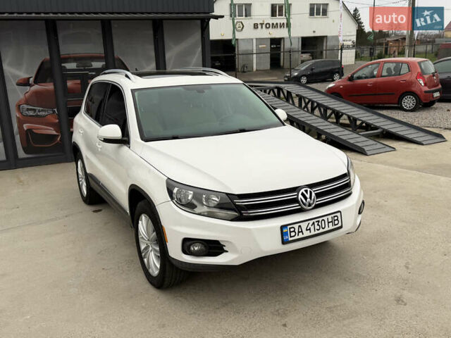 Білий Фольксваген Тігуан, об'ємом двигуна 1.98 л та пробігом 195 тис. км за 10900 $, фото 1 на Automoto.ua