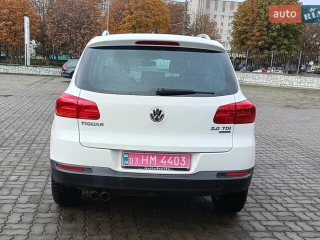 Белый Фольксваген Тигуан, объемом двигателя 2 л и пробегом 95 тыс. км за 17900 $, фото 6 на Automoto.ua