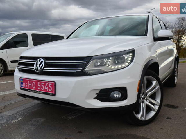 Белый Фольксваген Тигуан, объемом двигателя 2 л и пробегом 156 тыс. км за 12750 $, фото 2 на Automoto.ua