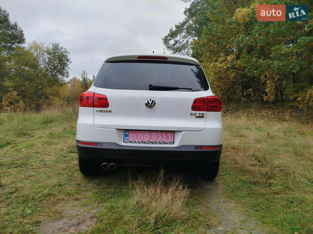 Білий Фольксваген Тігуан, об'ємом двигуна 2 л та пробігом 140 тис. км за 12300 $, фото 1 на Automoto.ua