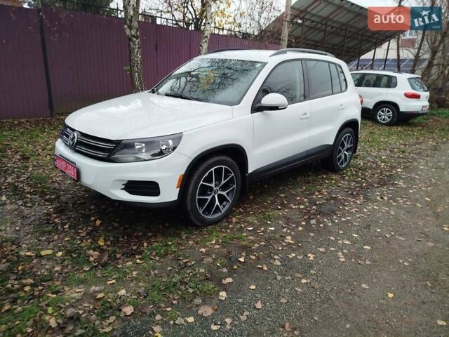 Белый Фольксваген Тигуан, объемом двигателя 2 л и пробегом 195 тыс. км за 13500 $, фото 6 на Automoto.ua