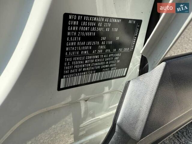 Білий Фольксваген Тігуан, об'ємом двигуна 1.98 л та пробігом 156 тис. км за 15499 $, фото 31 на Automoto.ua