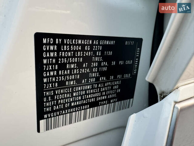 Белый Фольксваген Тигуан, объемом двигателя 2 л и пробегом 54 тыс. км за 15200 $, фото 51 на Automoto.ua