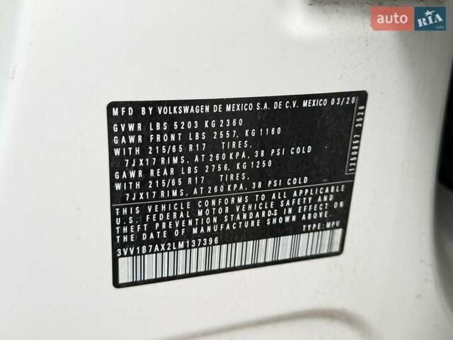 Белый Фольксваген Тигуан, объемом двигателя 2 л и пробегом 49 тыс. км за 12900 $, фото 8 на Automoto.ua