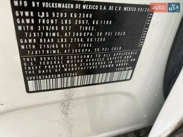 Білий Фольксваген Тігуан, об'ємом двигуна 2 л та пробігом 149 тис. км за 11300 $, фото 13 на Automoto.ua