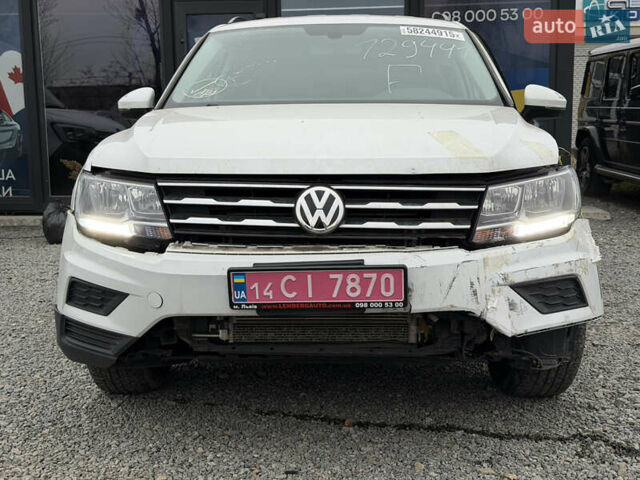 Белый Фольксваген Тигуан, объемом двигателя 1.98 л и пробегом 126 тыс. км за 10900 $, фото 1 на Automoto.ua